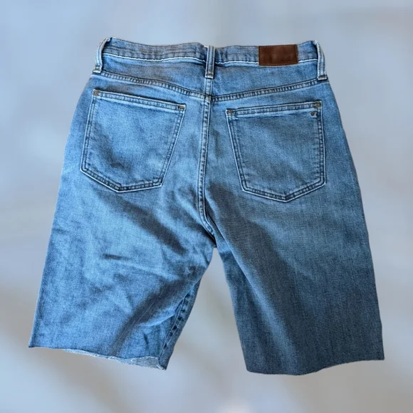 Madewell Cutoff High Rise Slim Crop BoyJean - Picture 2 of 3